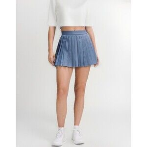 Women Lululemon High-Rise Pleated Tennis Skirt Skort Oasis Blue Size 2 LWSALRS